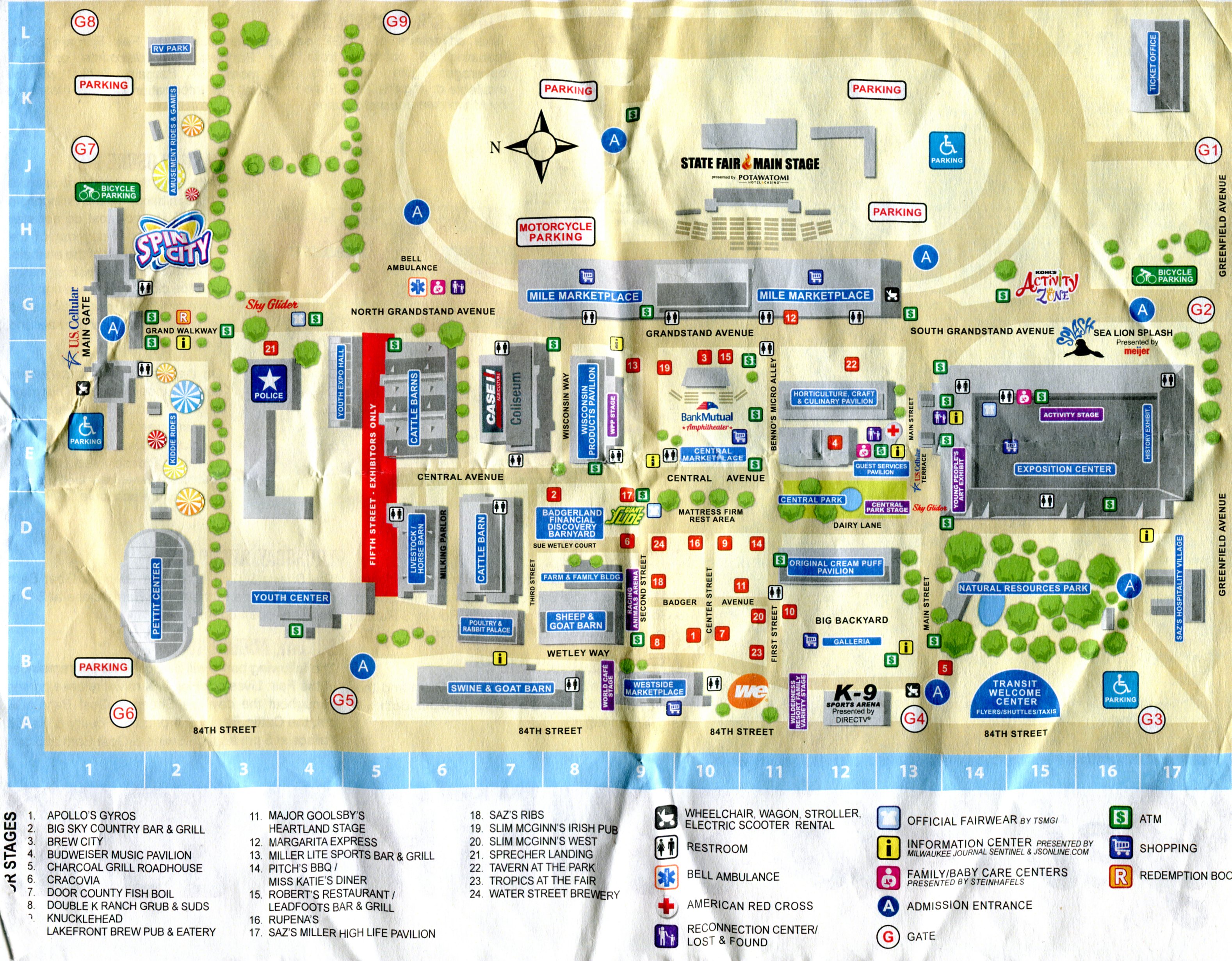 State Fair Of Virginia Map - United States Map