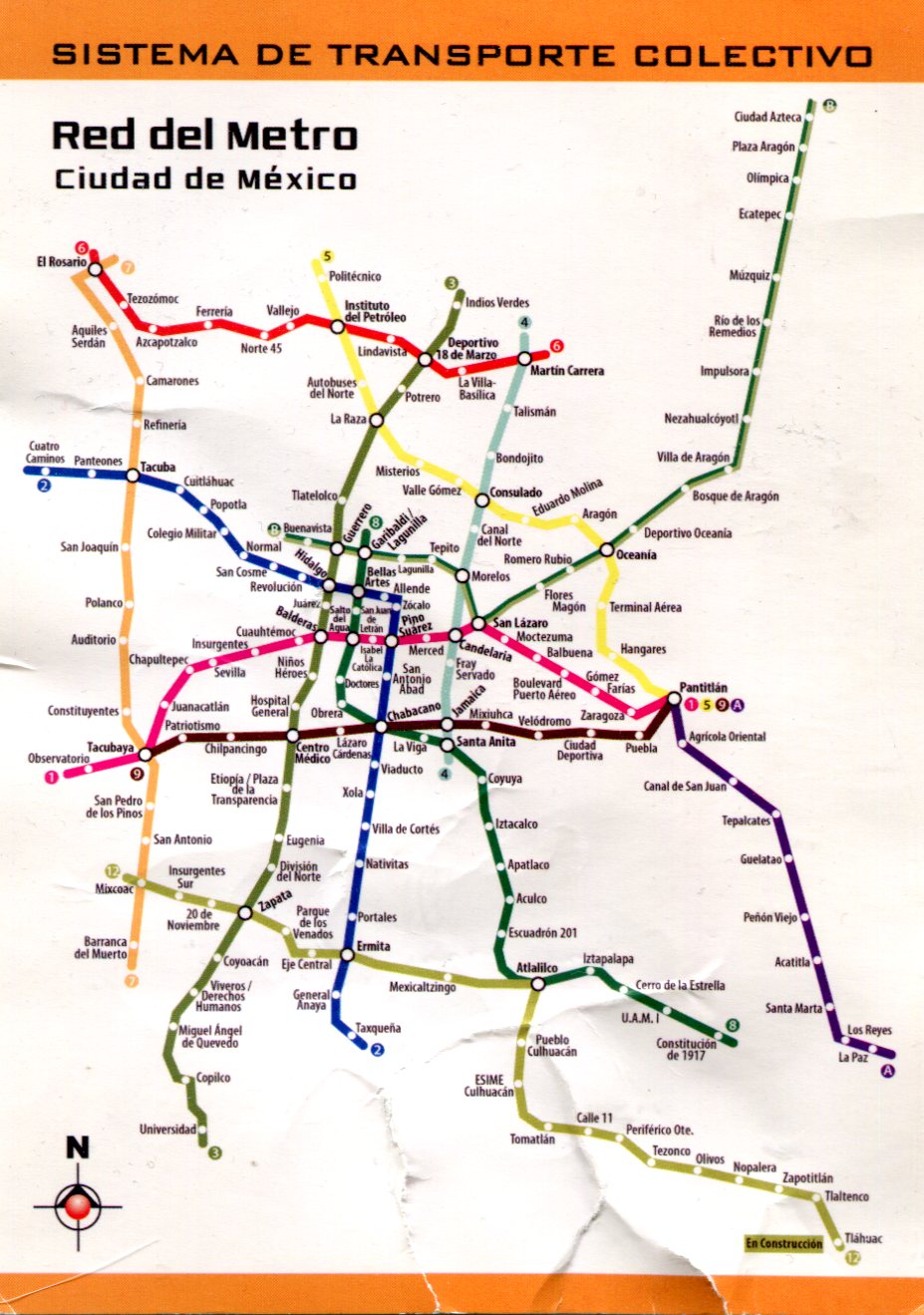 Ciudad De Mexico Mapa Metro Images
